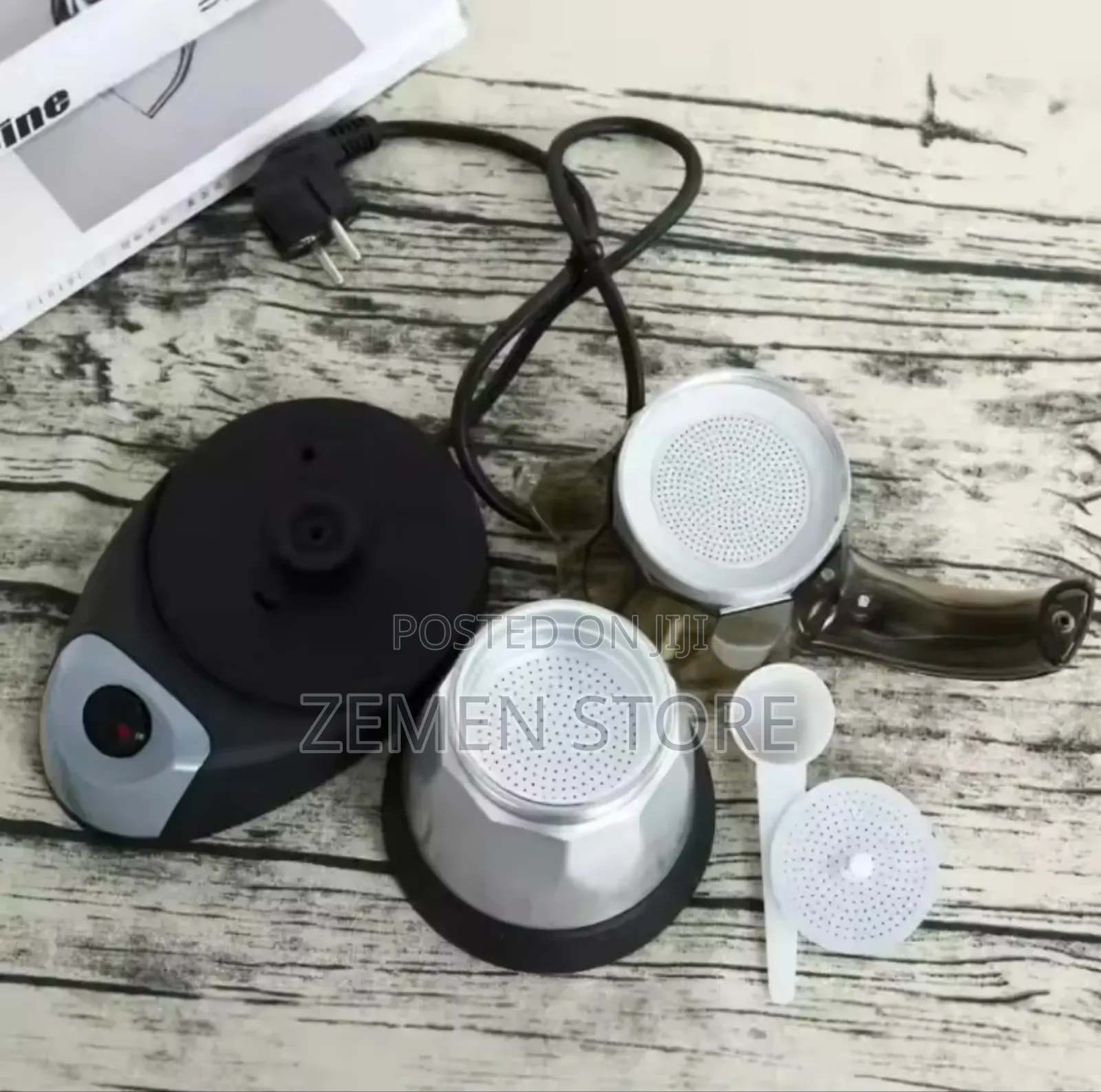 Electric Espresso Coffee Maker | የኤሌክትሪክ ቡና ማፍያ ማሽን