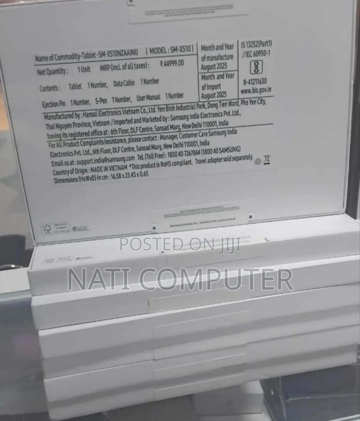 New Samsung Galaxy Tab S9 FE 128 GB