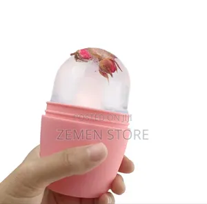 Silicone Ice Roller Massager | የፊት ውበት መጠበቂያ አይስ ሮለር