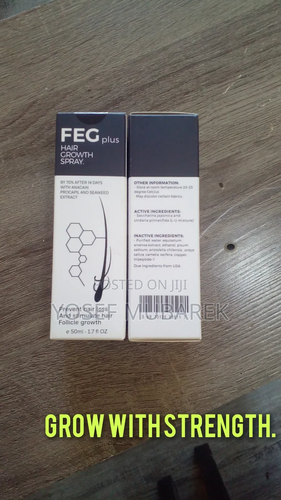 Feg Original Hair Growth Oil – ፈጣን Result