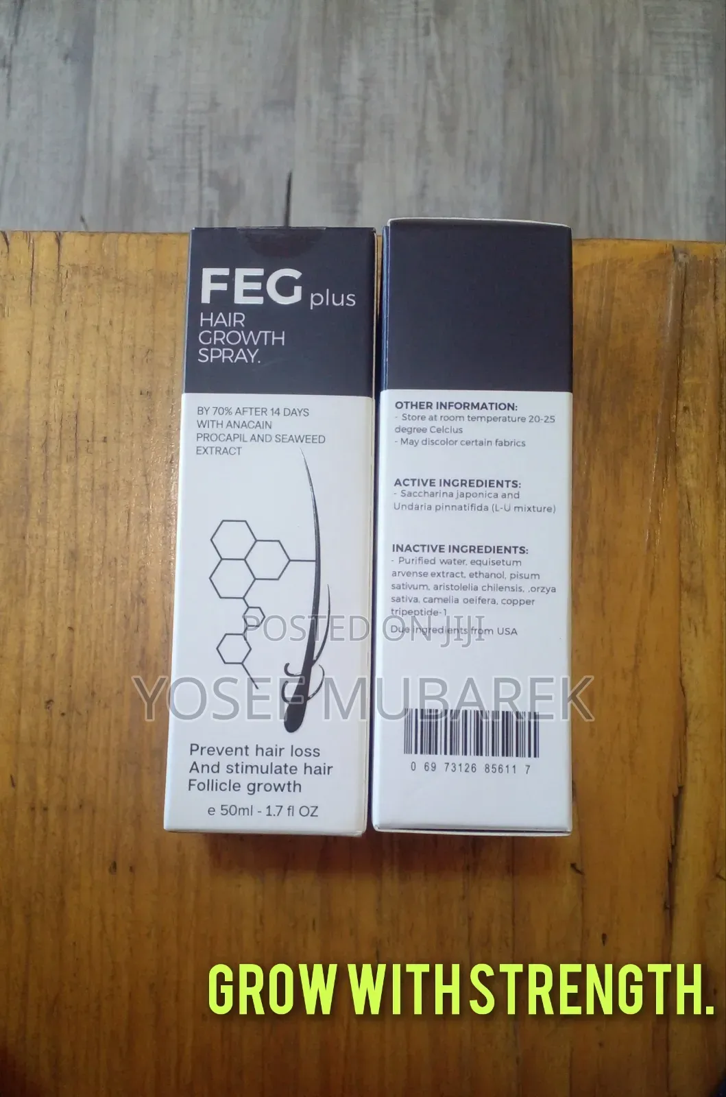 Natural Hair Oil | ፈጣን እድገት Feg