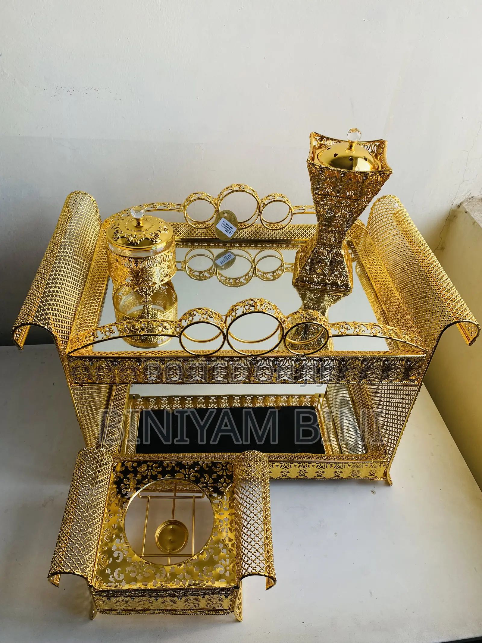 Rekebot የዱባይ ወርቃማ እረከቦት ረከቦት Coffe