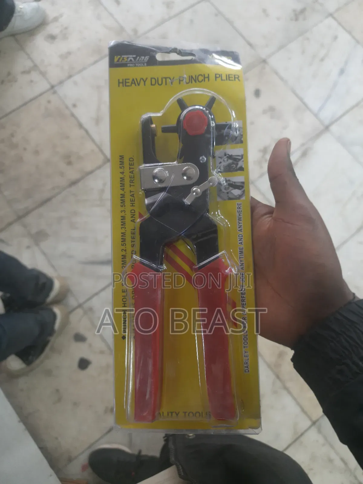 Darley Tools Heavy Duty Punch Plier