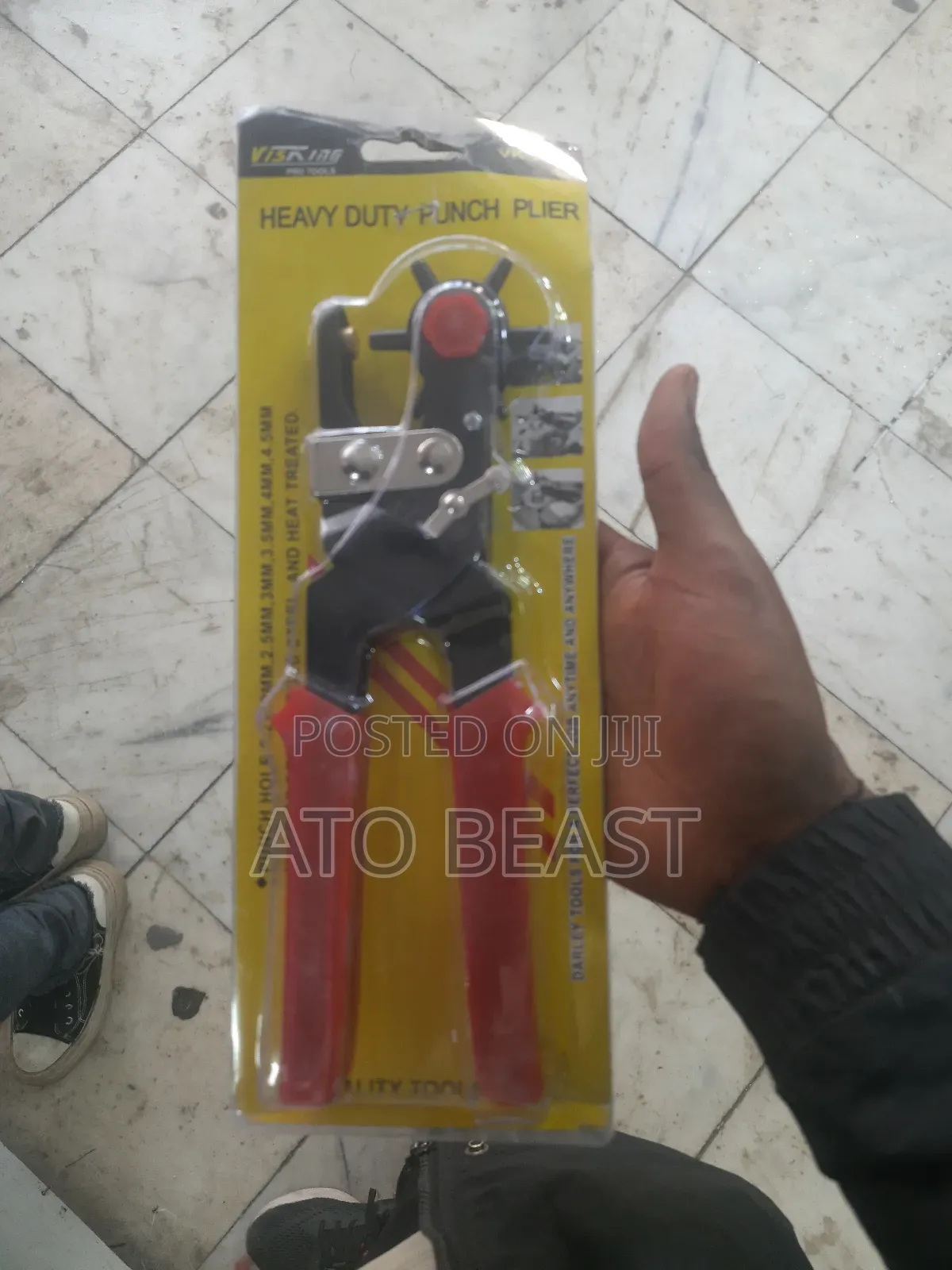 Darley Tools Heavy Duty Punch Plier