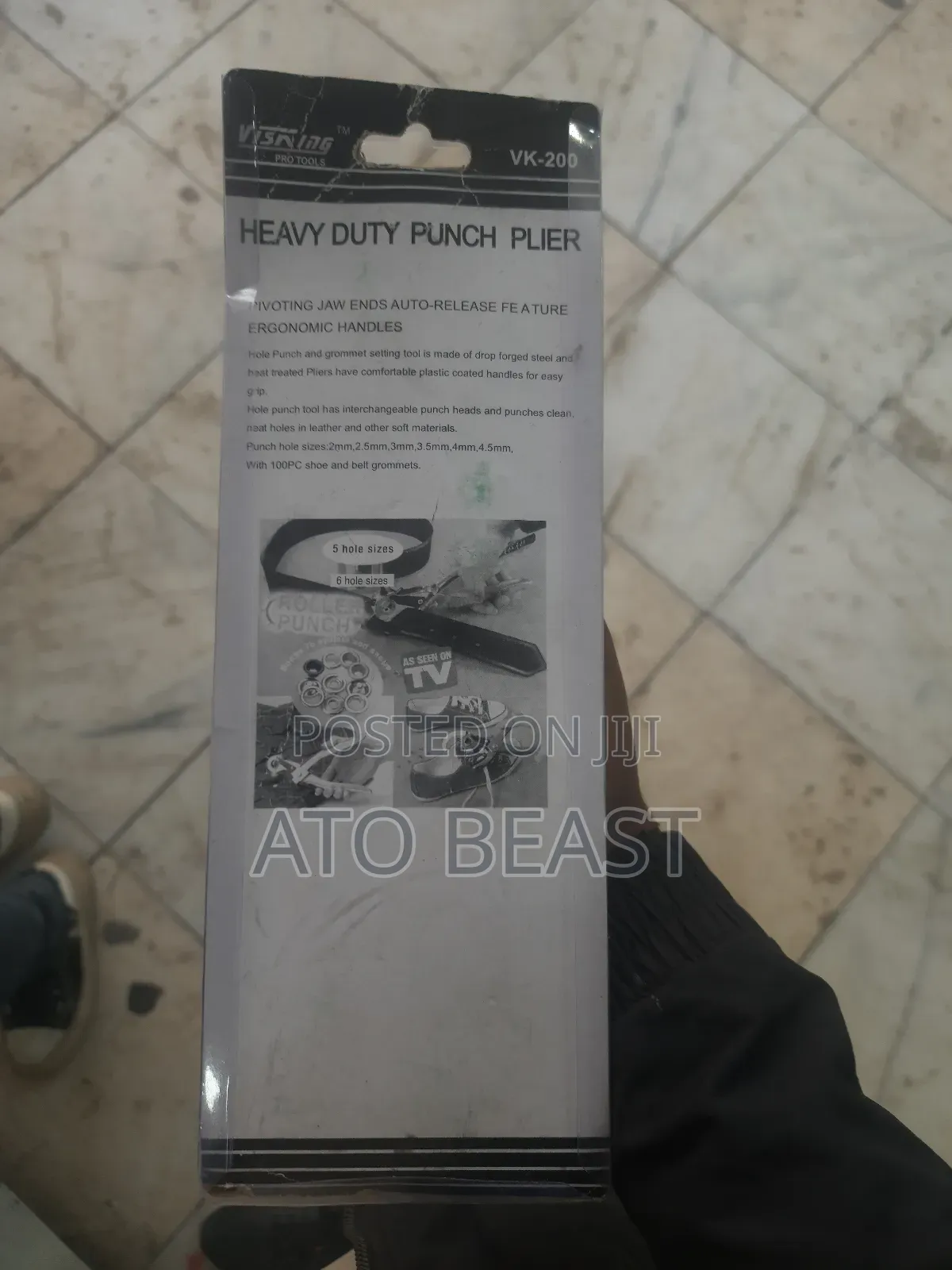 Darley Tools Heavy Duty Punch Plier