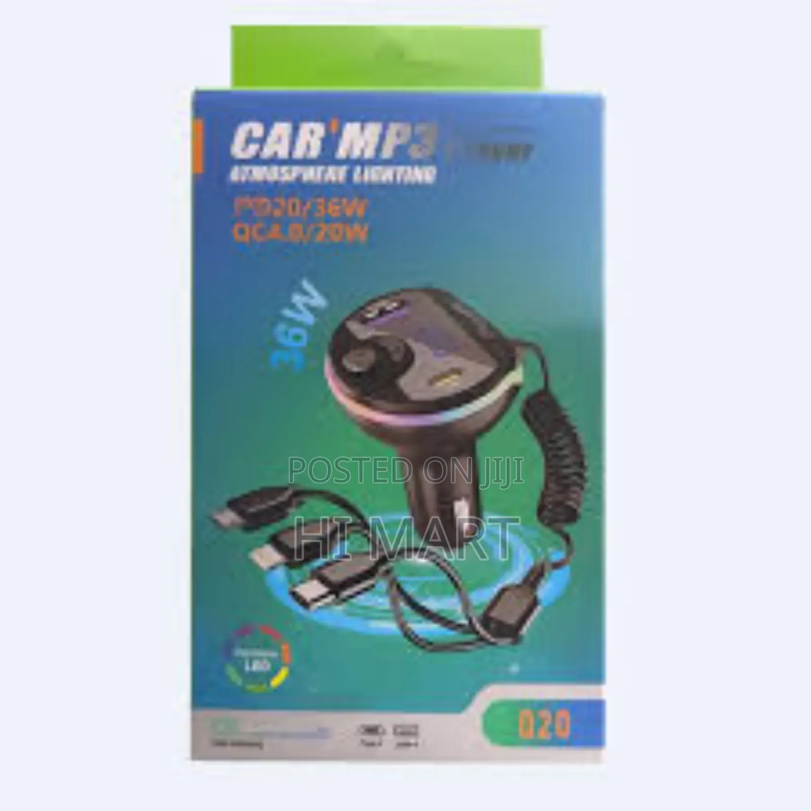 High Quality 3in1 Mp3 Car Charger