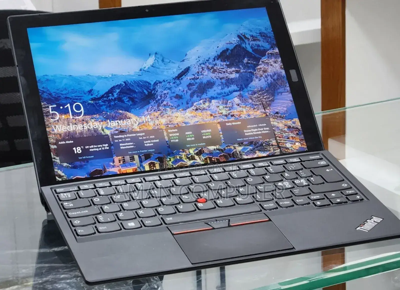 New Laptop Lenovo ThinkPad X1 Carbon 8GB Intel Core I5 SSD 256GB