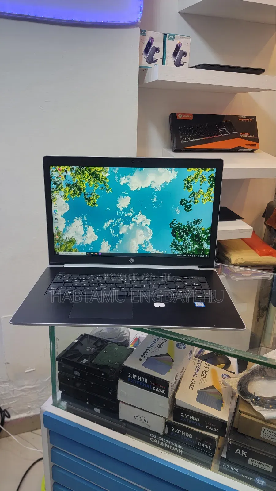 New Laptop HP ProBook 470 G5 8GB Intel Core I5 SSD 256GB