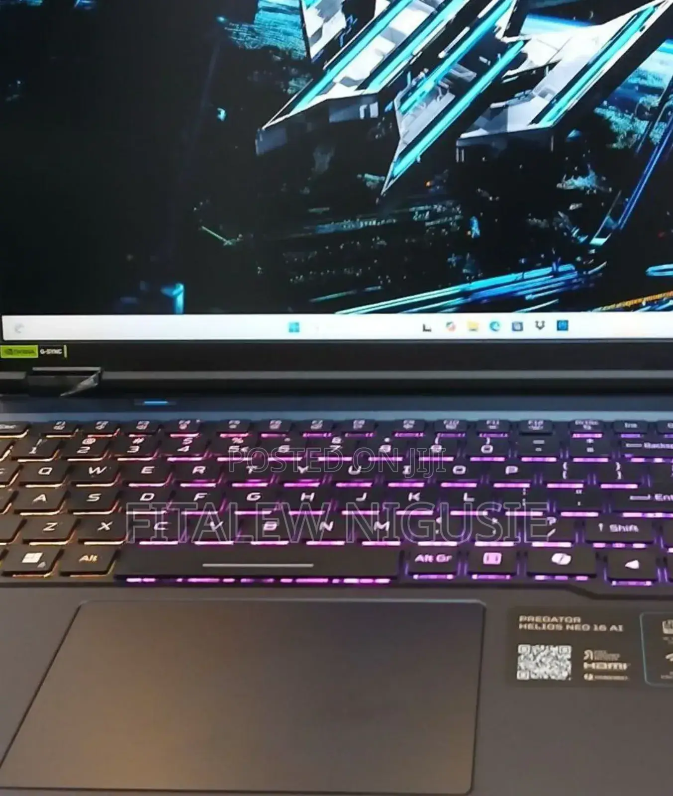 New Laptop Acer Predator Helios Neo 16 32GB Intel Core Ultra 9 SSD 1T