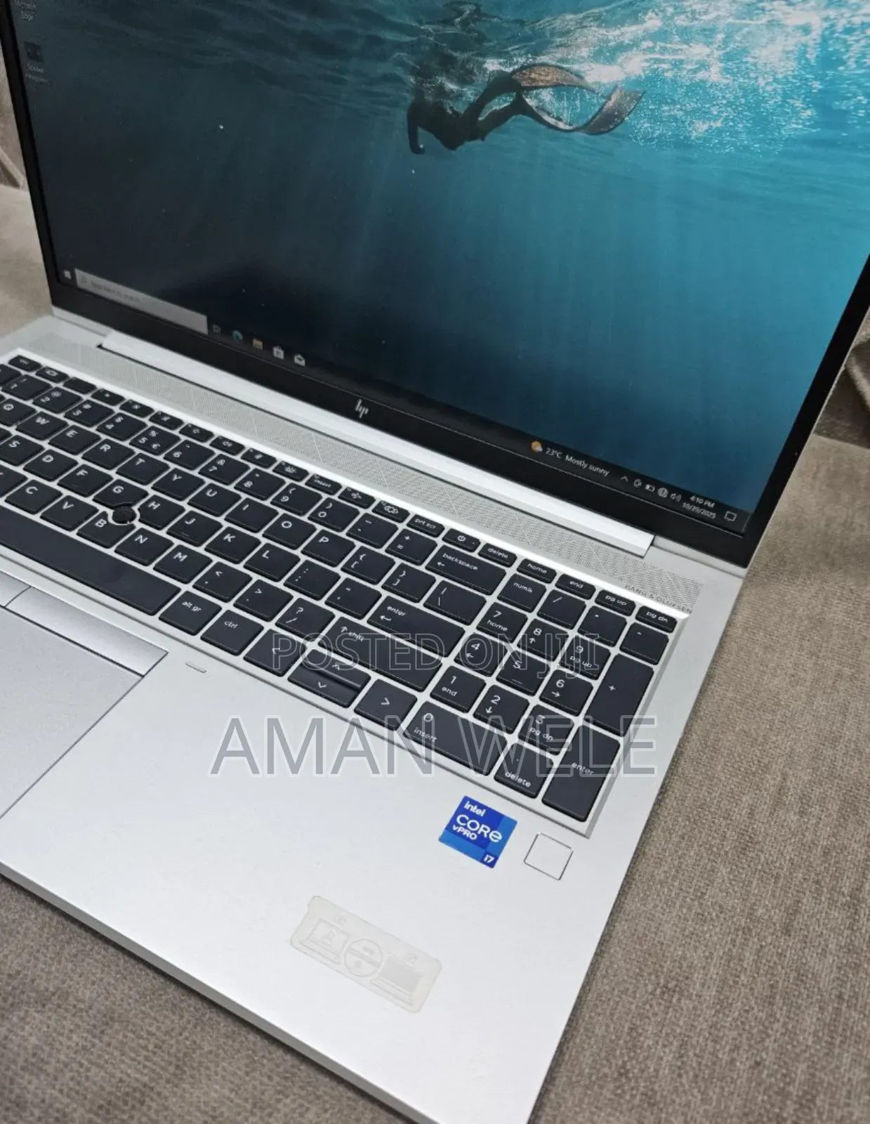 New Laptop HP EliteBook 850 G8 16GB Intel Core I7 SSD 512GB