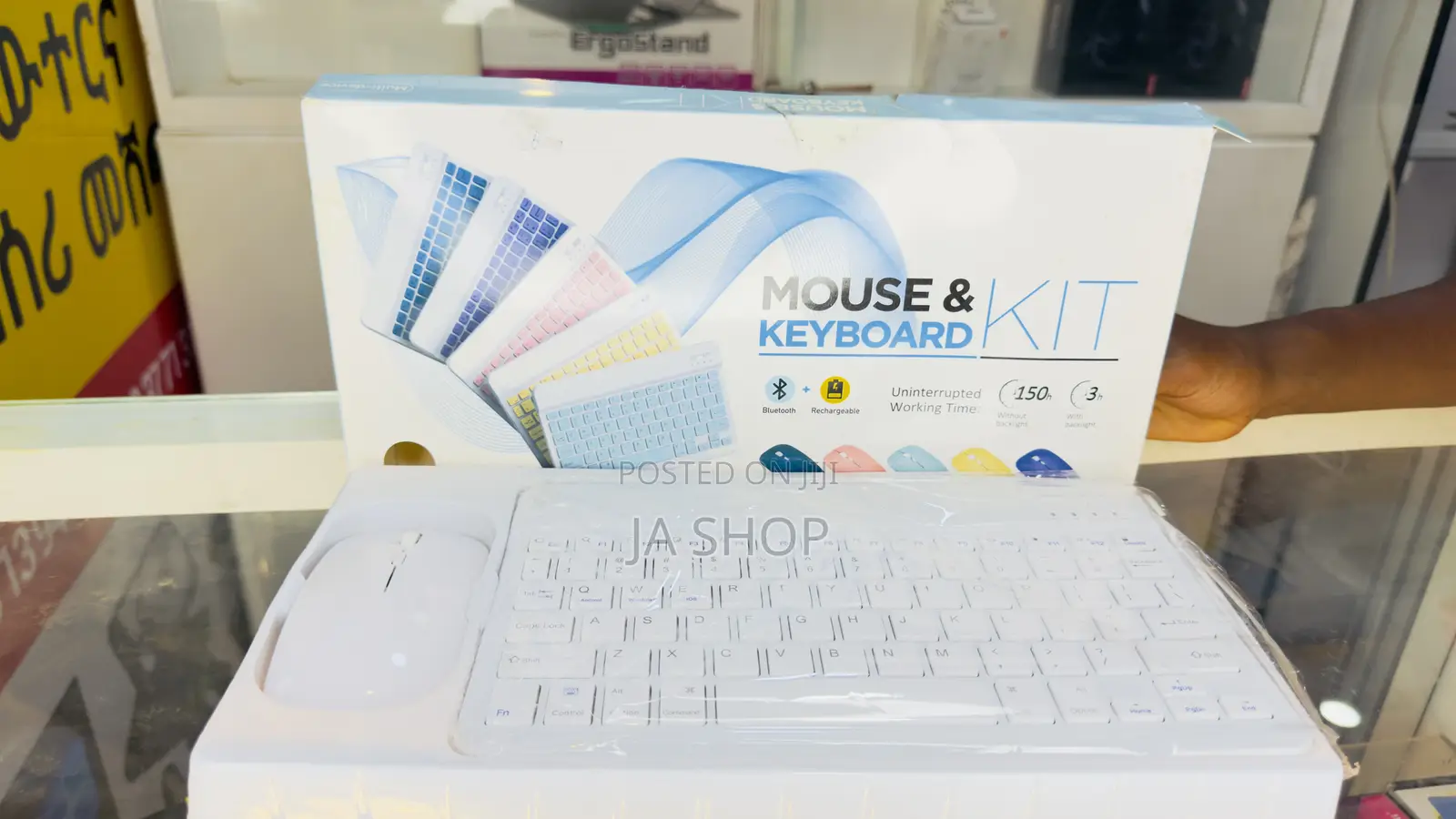 Ultra-Slim Rechargeable Bluetooth Keyboard Mouse Kit