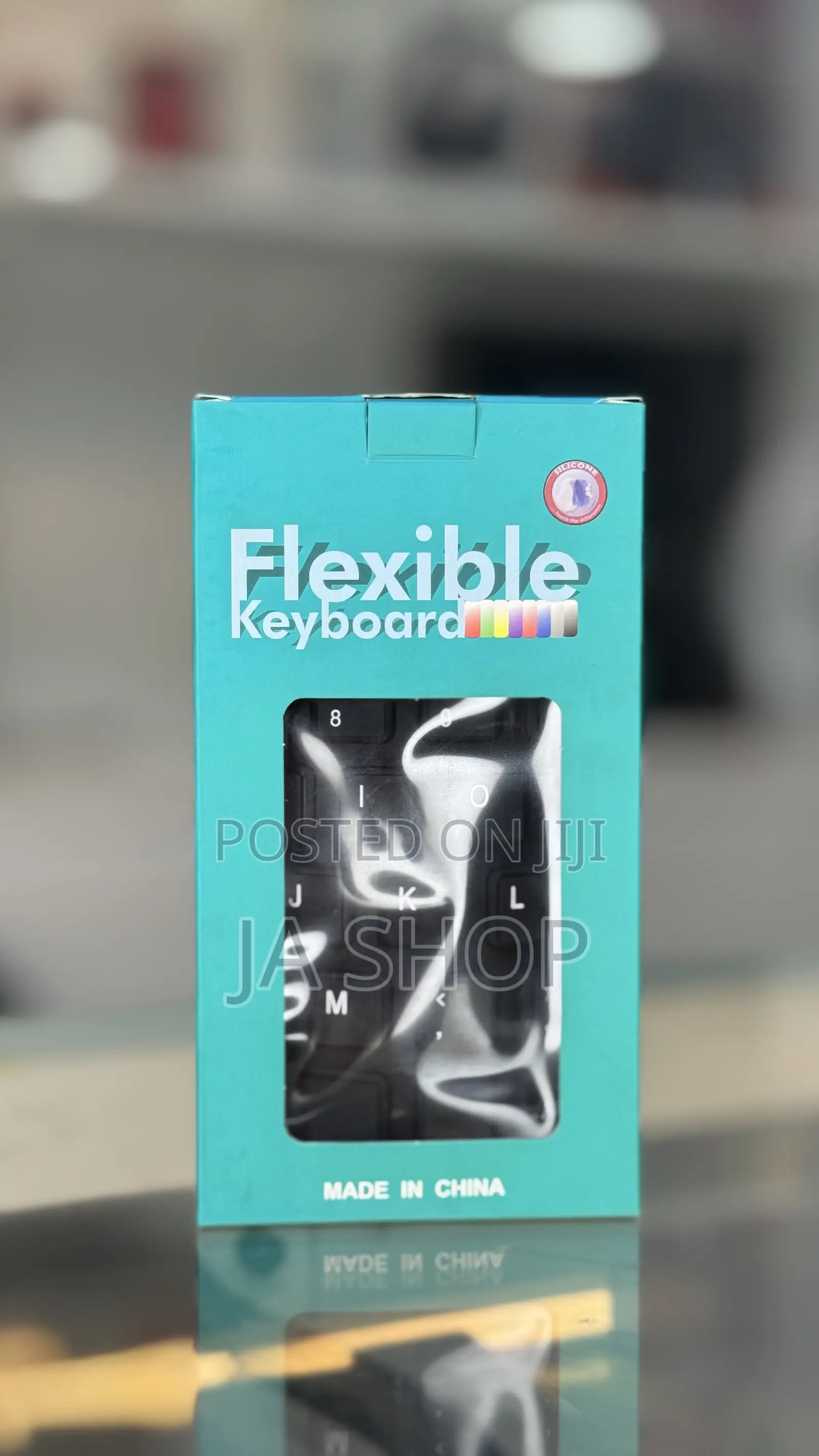 Portable Flexible Silicone Keyboard