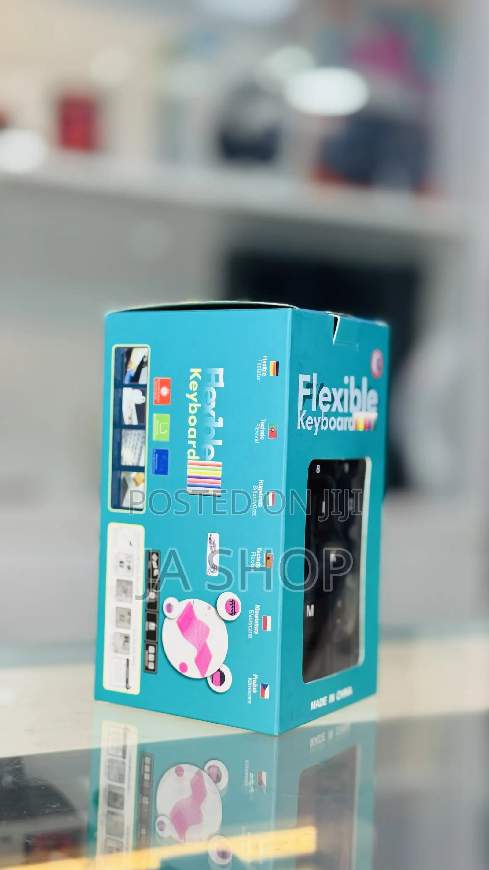 Portable Flexible Silicone Keyboard