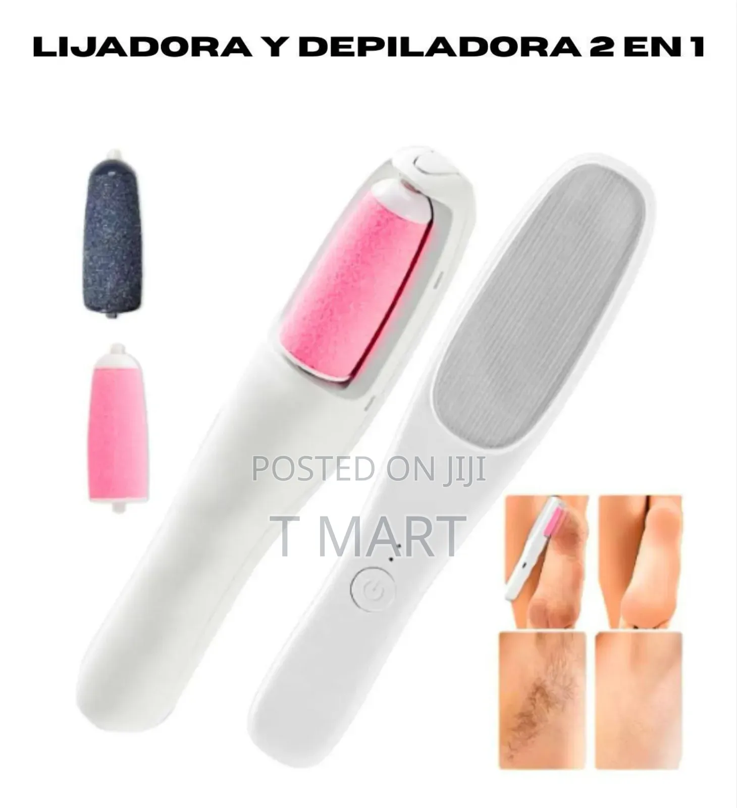 Electric Foot Grinder and Hair Remover