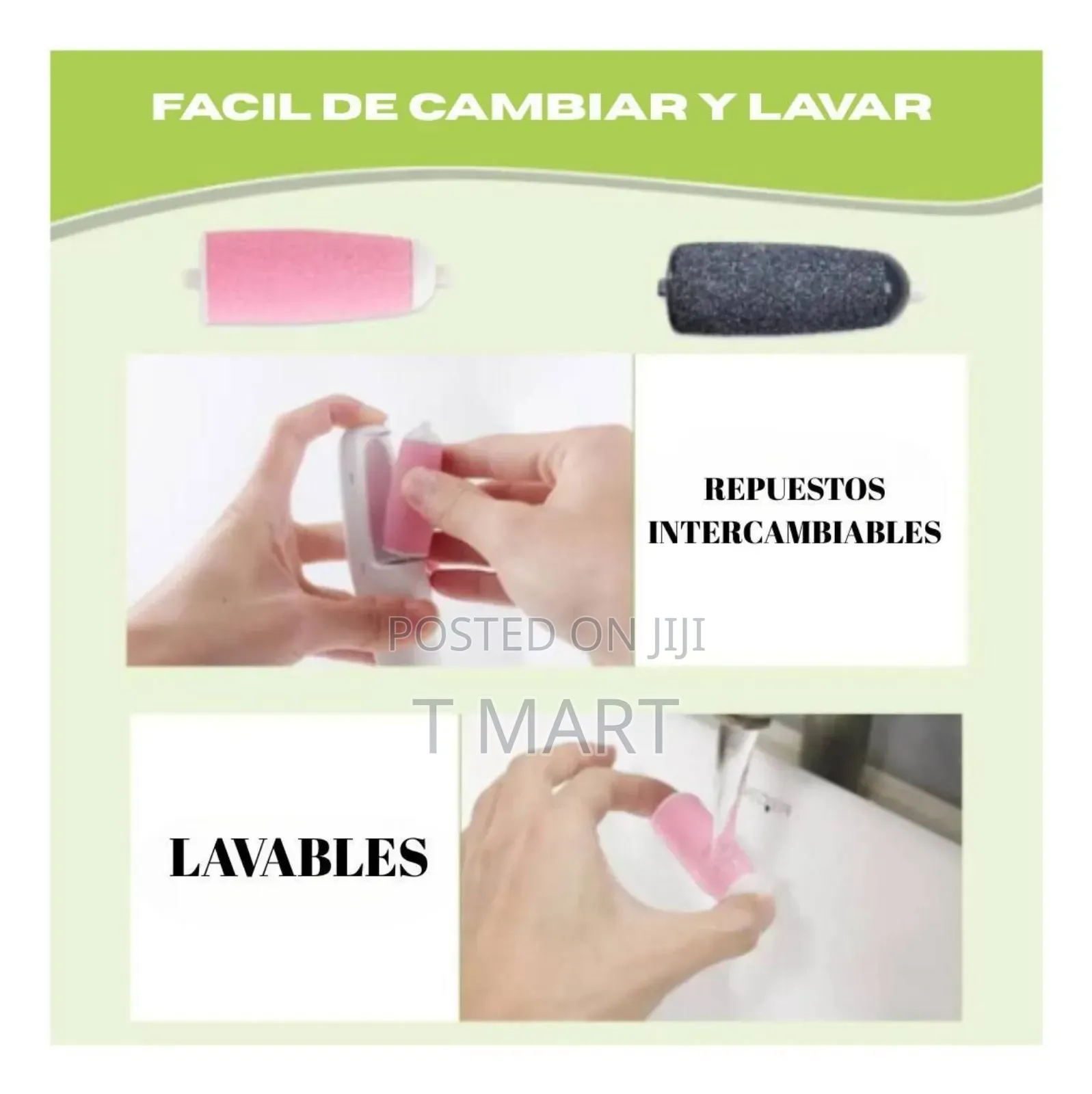 Electric Foot Grinder and Hair Remover