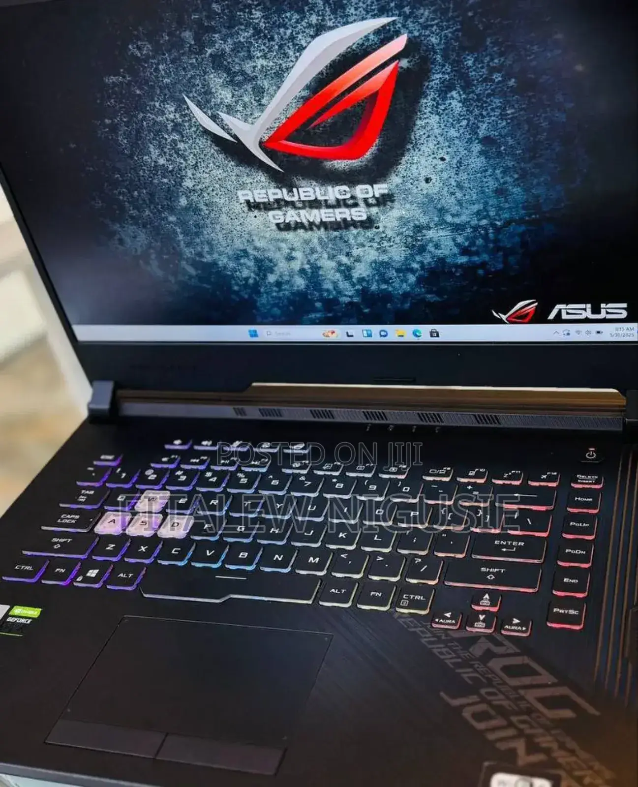 New Laptop Asus ROG Strix G15 16GB Intel Core I7 SSD 512GB