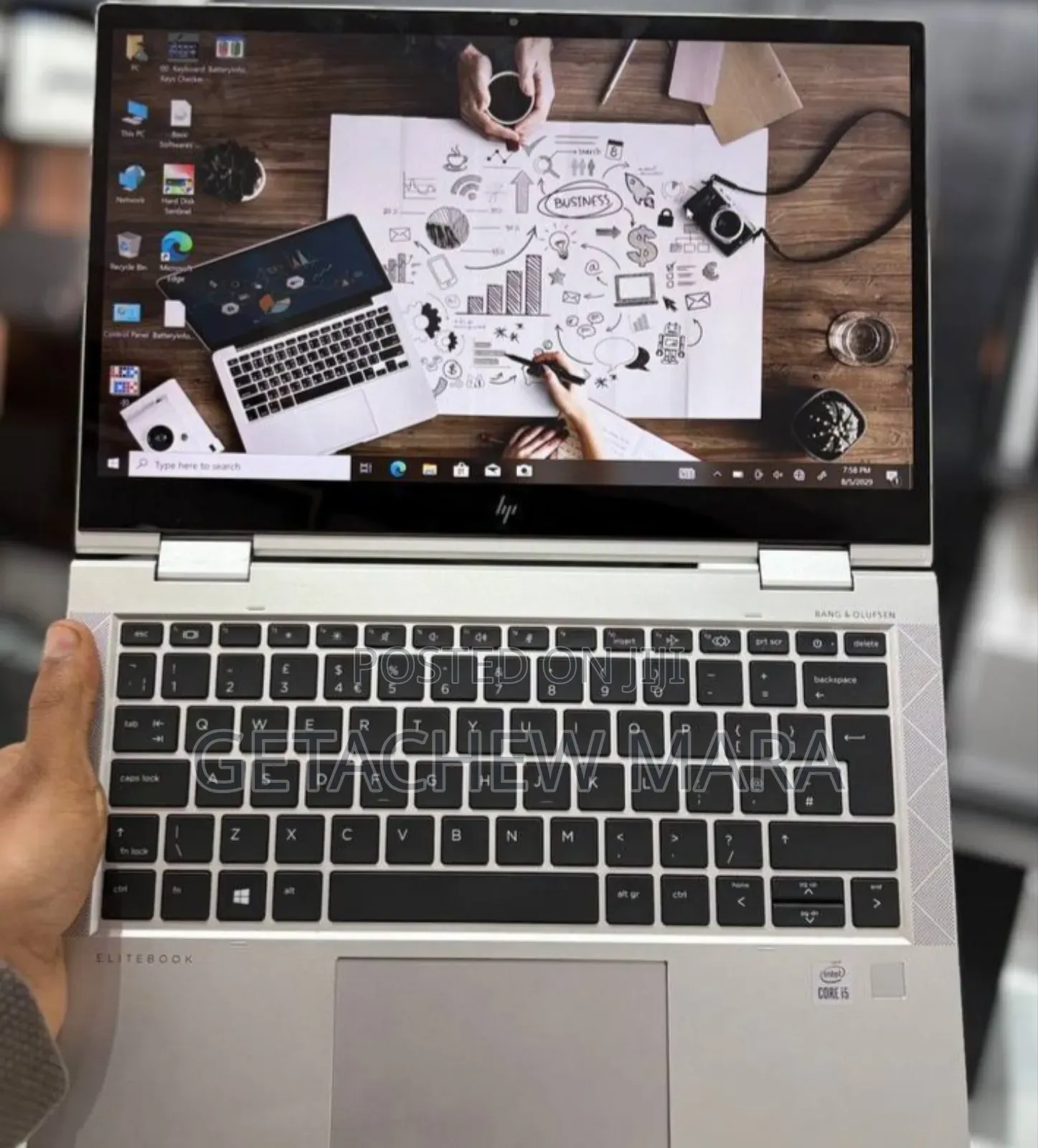 New Laptop HP EliteBook 830 G7 16GB Intel Core I5 SSD 512GB