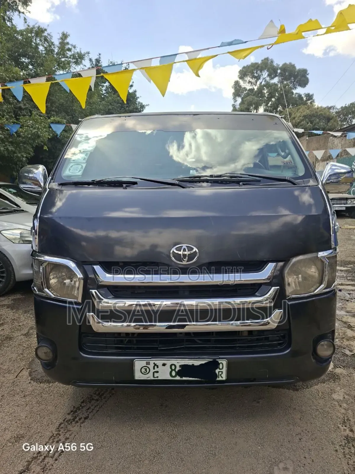 Toyota HiAce 2007 Black