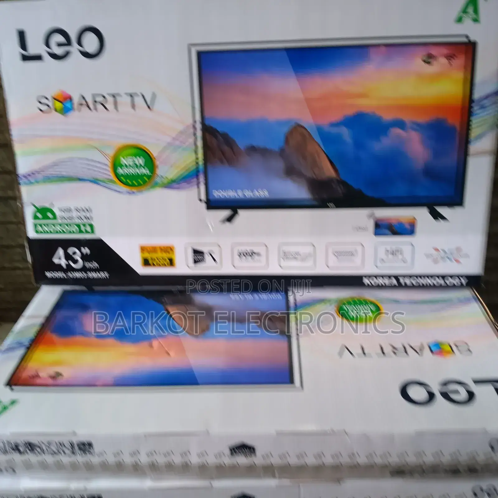 Leo Smart Tv 43 Inch Android Tv 2025 Model Brand Now