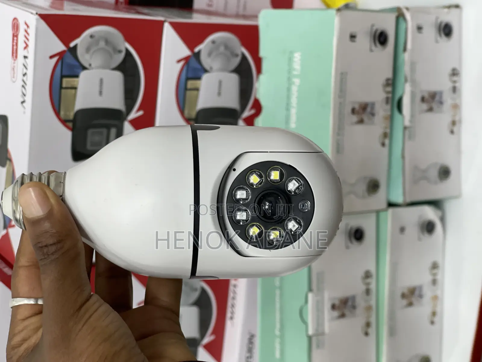 Bulb 360 Degrees Security Camera