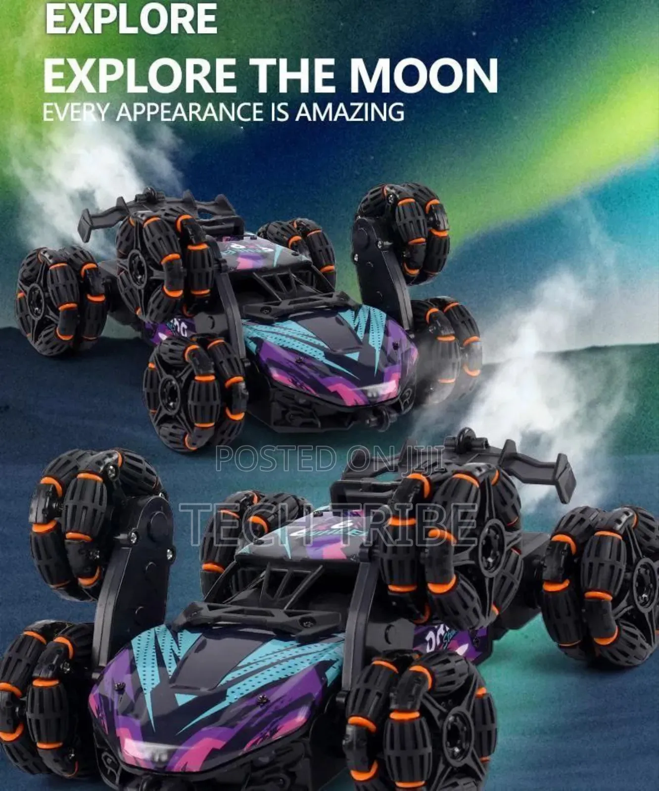 Alloy Spray Music Lighting Rc Stunt Car 360° Drift and 360 Rotation