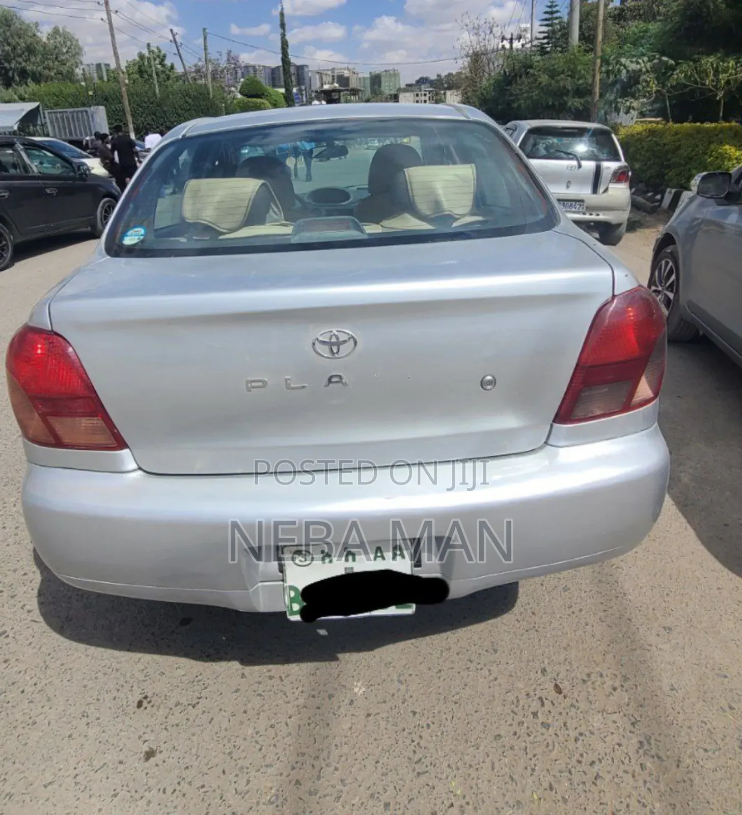 Toyota Platz 1.0 FWD 2001 Silver