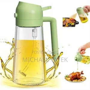 2in 1 Glass Oil Sprayer and Dispenser
