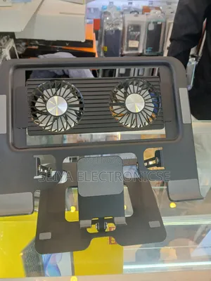 Laptop Stand With Fane Mobile Phone Holder