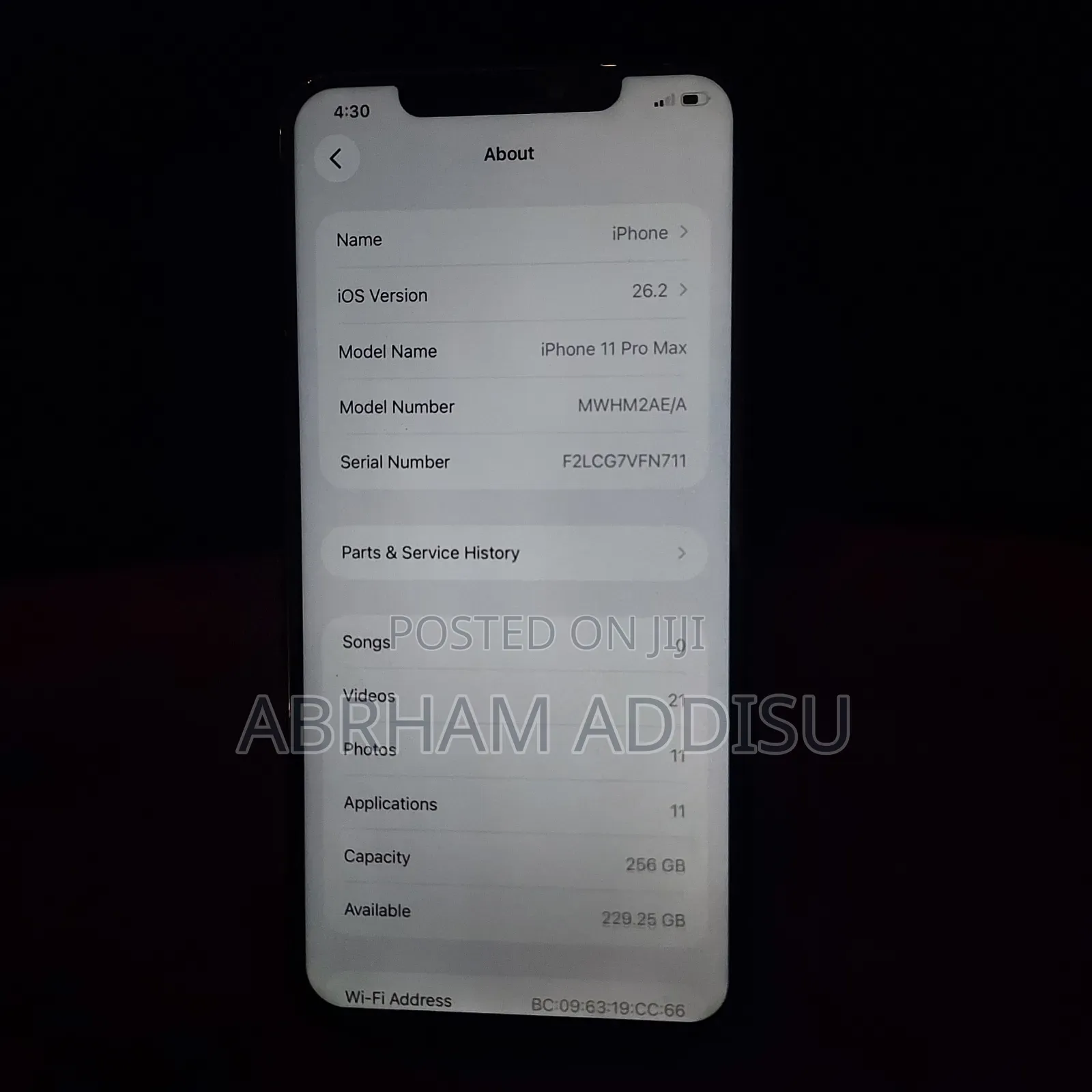 Apple iPhone 11 Pro Max 256 GB Blue