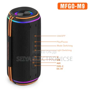 Mfgo-M9 Portable Wireless Bluetooth Speaker.