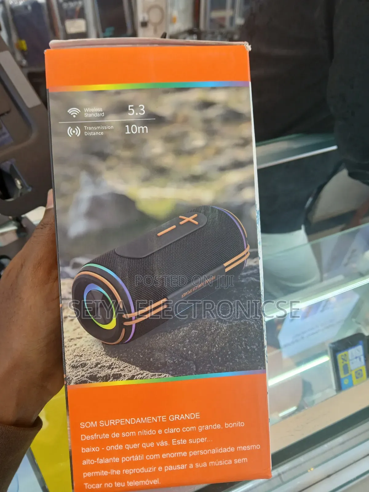 Mfgo-M9 Portable Wireless Bluetooth Speaker.