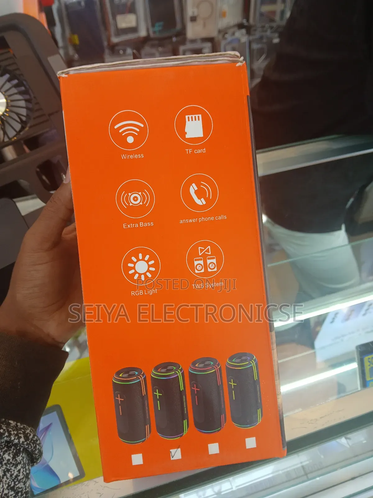 Mfgo-M9 Portable Wireless Bluetooth Speaker.