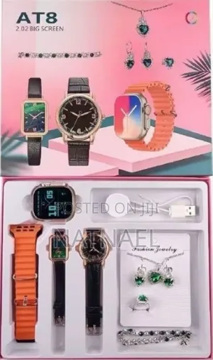 At8 Women's Smartwatch Gift Set