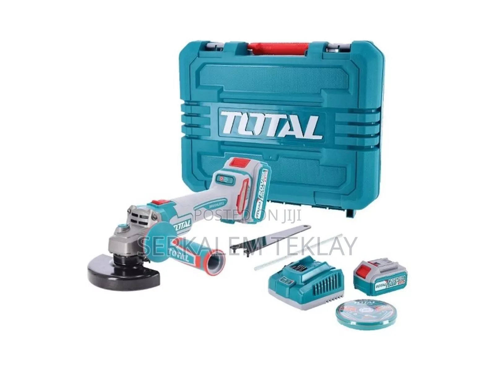 Total 20v 4amp Chargeable Grinder