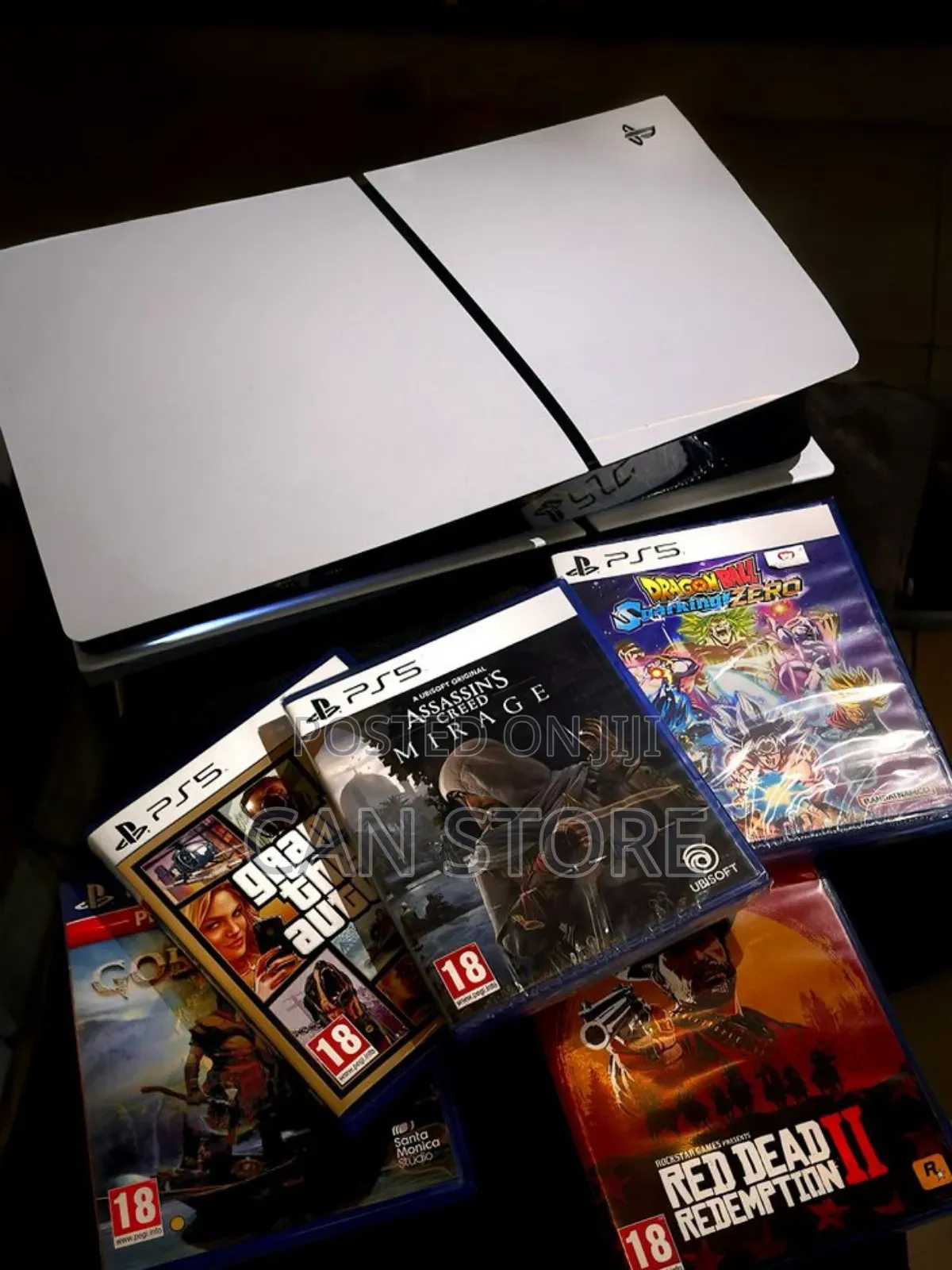 አዲስ Playstation 5slim Digital Brand New With 1joystick C