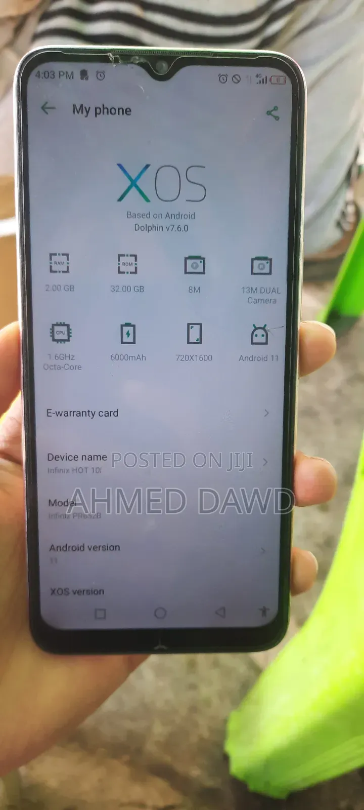 Infinix Hot 10i 32 GB Gold