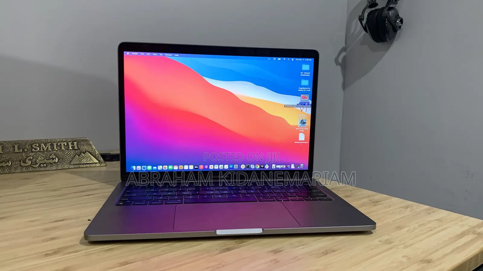 New Laptop Apple MacBook Pro 2020 M1 8GB Apple M1 SSD 256GB