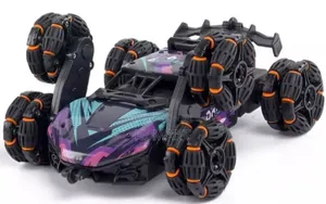 Alloy Spray Lighting Playing Rc Stunt Car