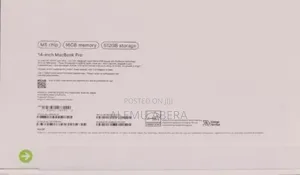 New Laptop Apple Macbook Pro 2025 M5 14-inch 16GB SSD 512GB