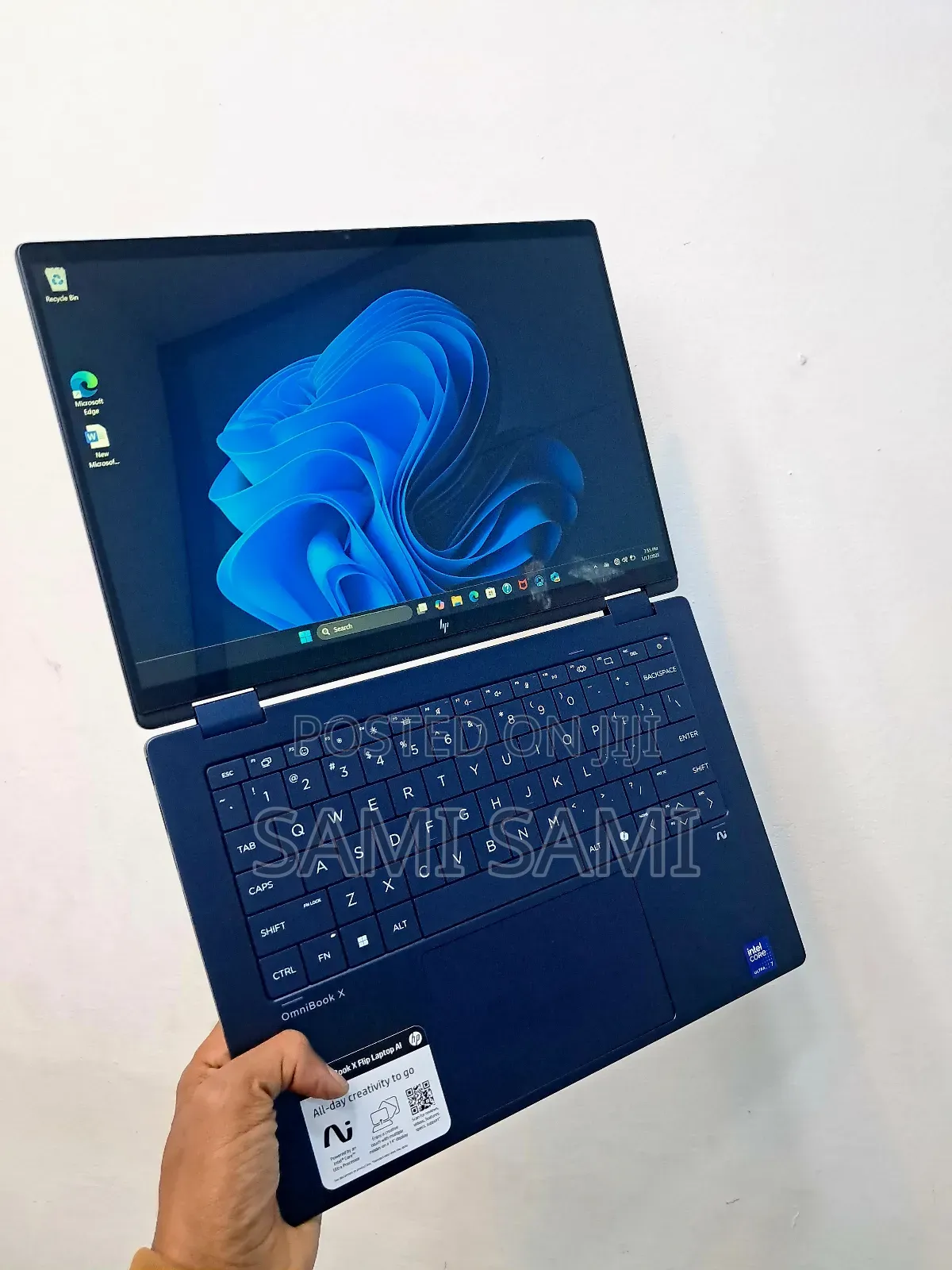 New Laptop HP OmniBook X Flip 14" 16GB Intel Core Ultra 7 SSD 1T