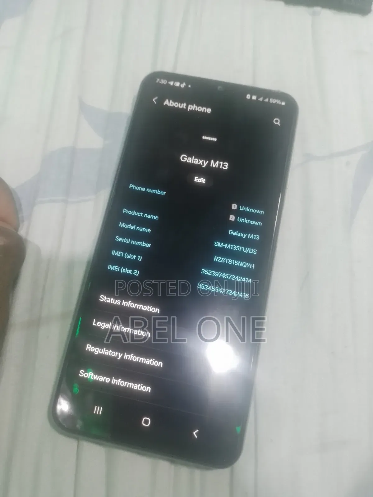 New Samsung Galaxy M13 64 GB Bronze