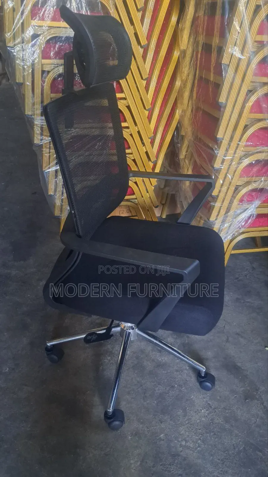 Office Managerial Mesh Chair Wenber የቢሮ ወንፊት ወንበር