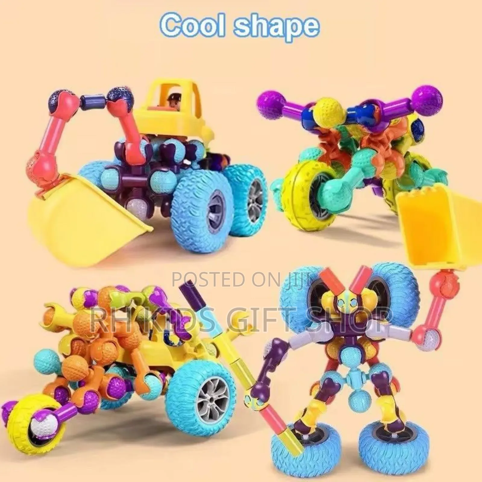 33 Piece Diy Blocks Buiding