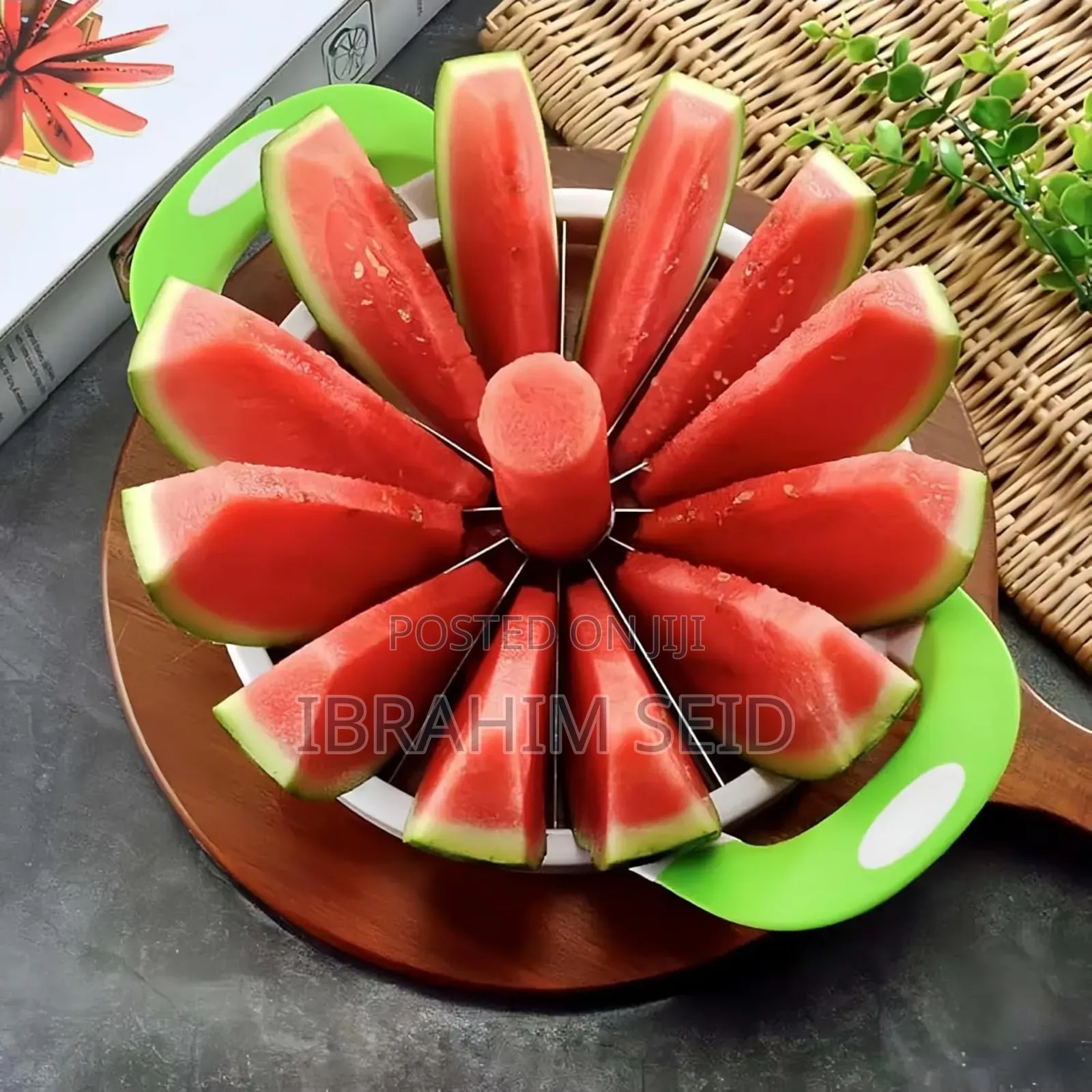 Extra Large Watermelon Slicer Cutter, Stainless Steel