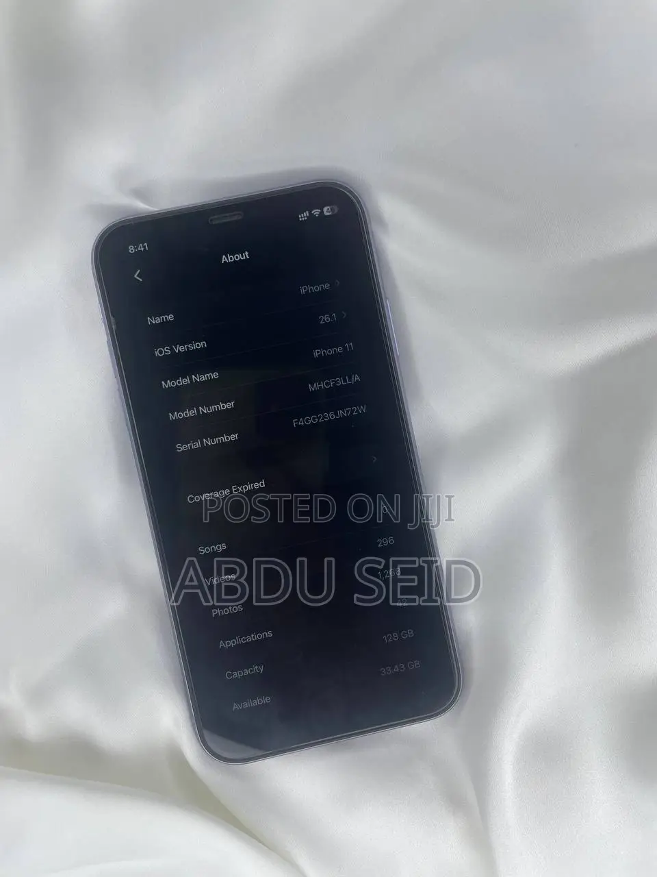 New Apple iPhone 11 128 GB Black