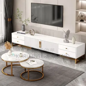 Modern Tv Stand With 2 Center Tabel High Quality
