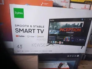 Syinix Tv 43inch Smart Android Frameless Screen Led Tv New 20 25 Tv