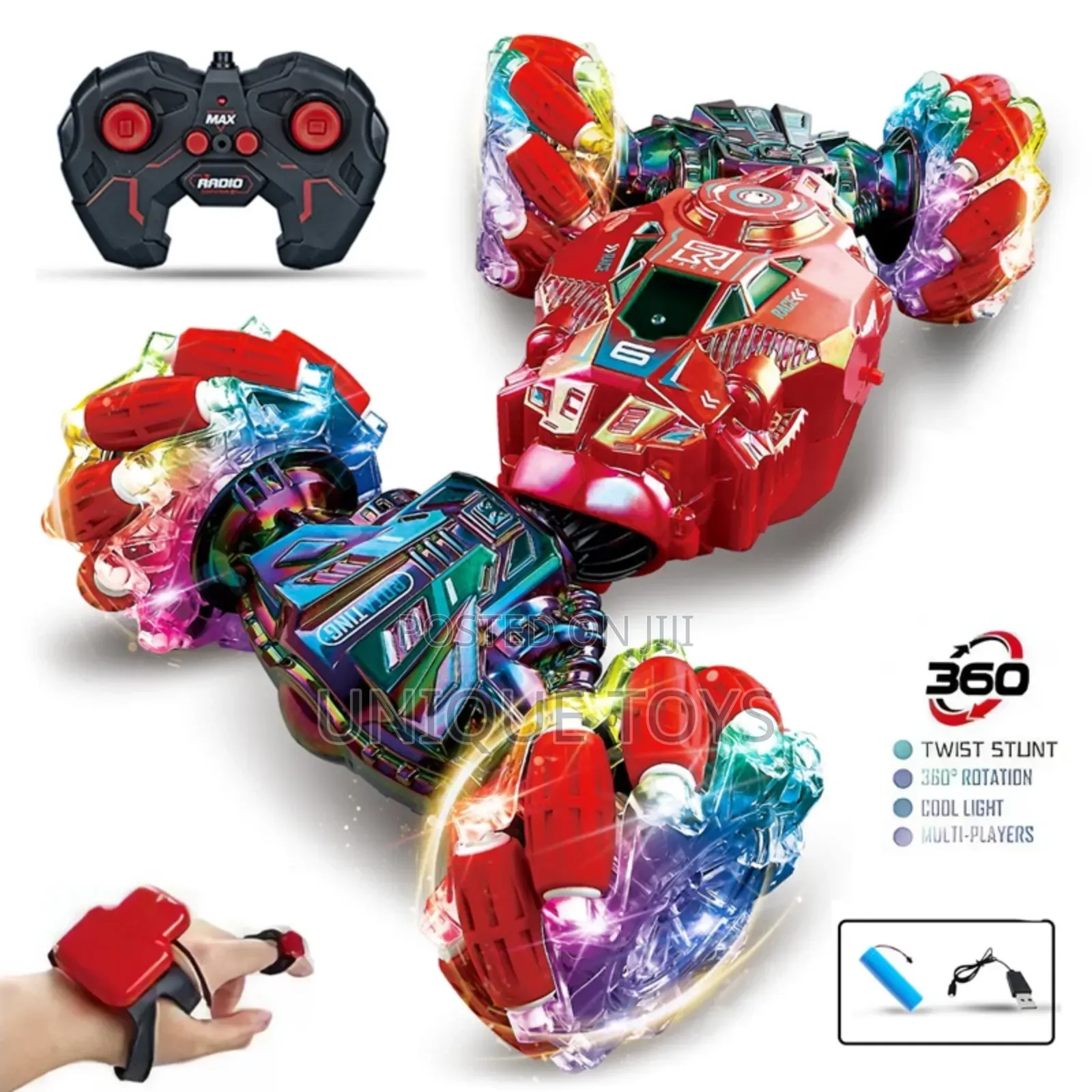 Xtreme Remote Control Stunt Car – Total Action, Total Control