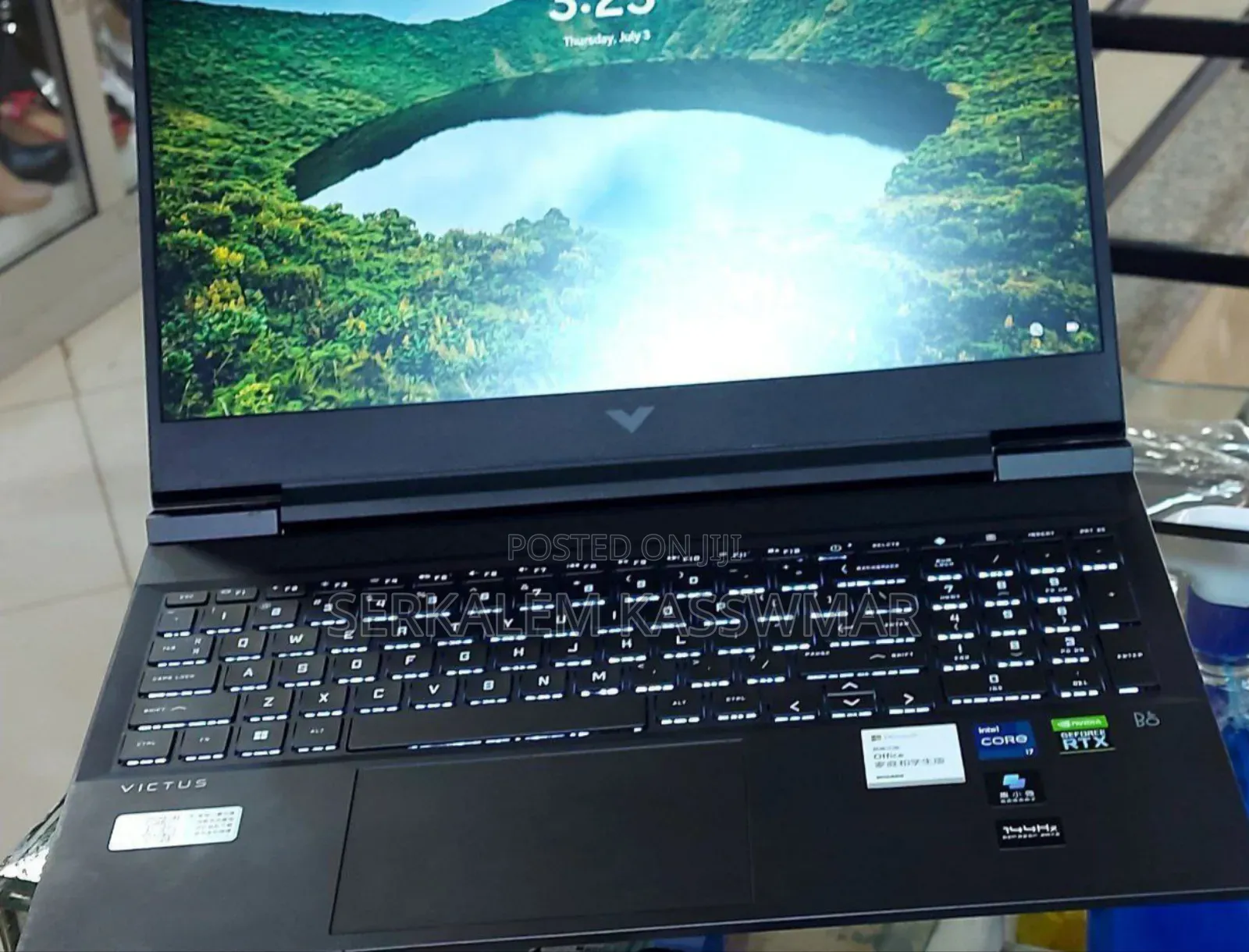 New Laptop HP Victus 16 16GB Intel Core I7 SSD 512GB
