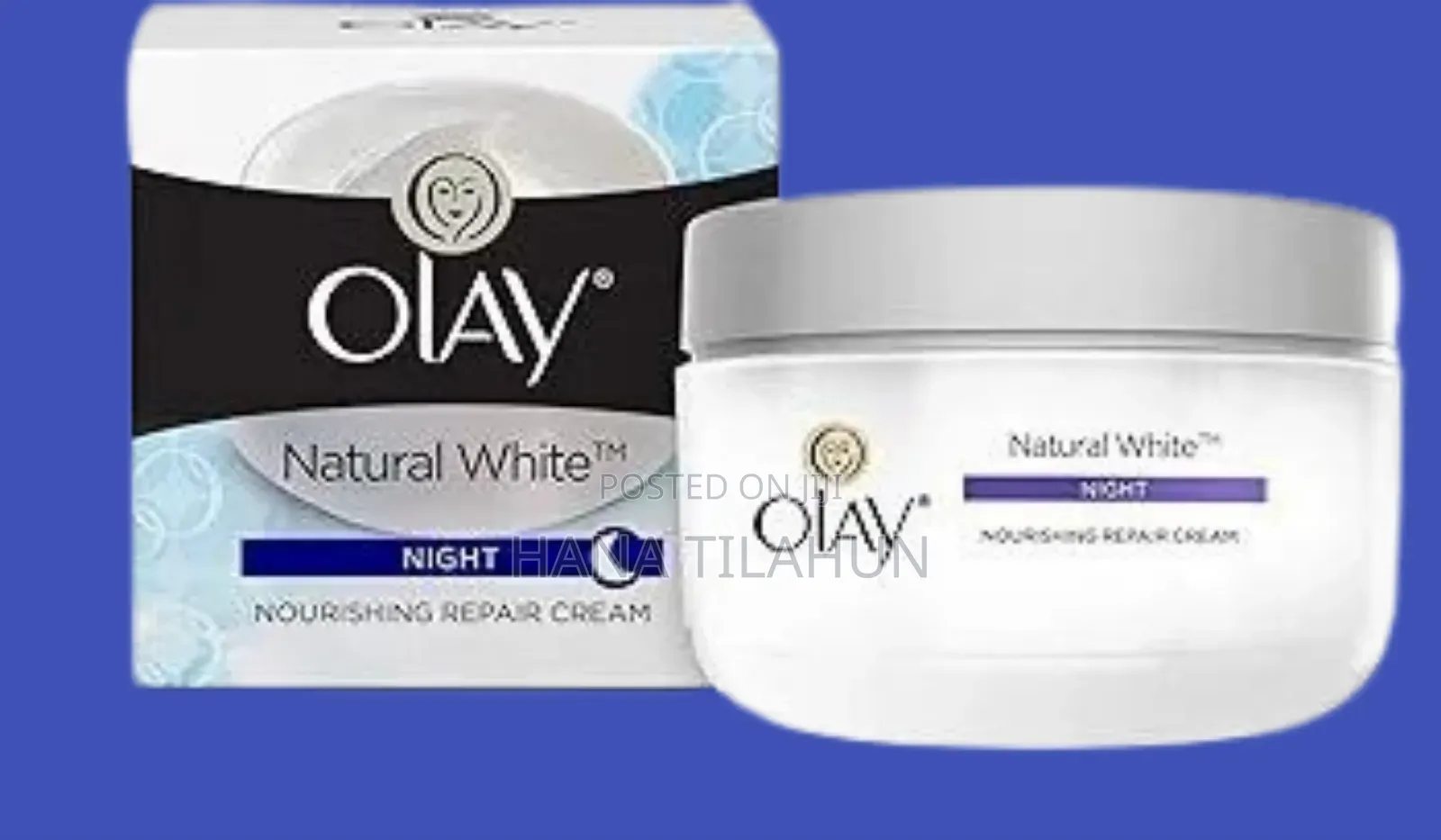 Olay Natural White Night Nourishing Repair Cream